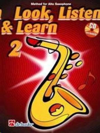 Slika LOOK, LISTEN & LEARN 2 ALT SAX +CD
