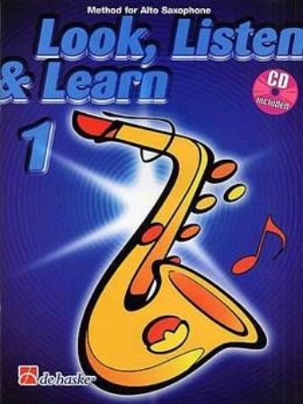 Slika LOOK, LISTEN & LEARN 1 ALT SAX+CD