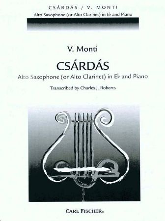 Slika MONTI:CSARDAS FOR ALTO SAX AND PIANO