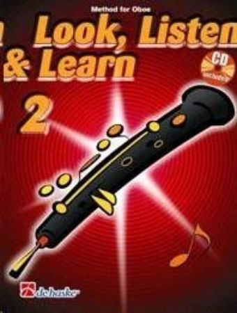Slika LOOK,LISTEN & LEARN 2 OBOE +CD
