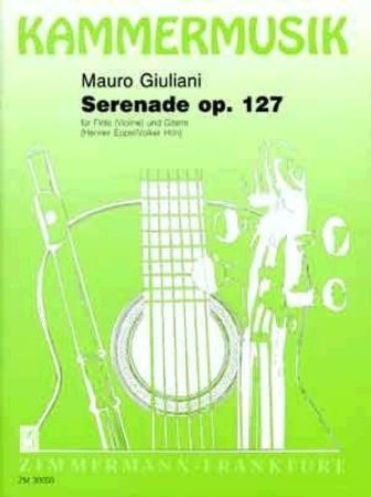 Slika GIULIANI:SERENADE OP.127 FOR FLUTE AND GUITAR
