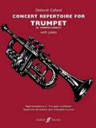 CALLAND:CONCERT REPERTOIRE FOR TRUMPET WITH PIANO