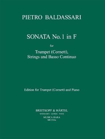 Slika BALDASSARI:SONATA NO.1 IN F TRUMPET & PIANO