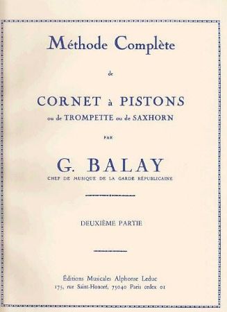 Slika BALAY:METHODE COMPLETE2, TRUMPET