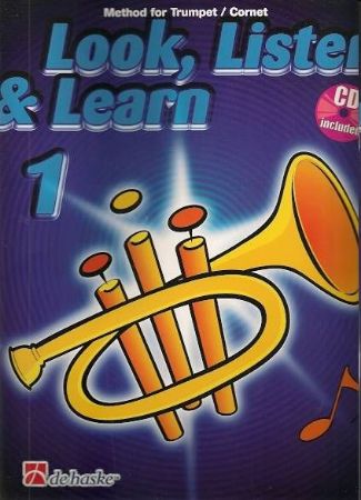 Slika LOOK, LISTEN & LEARN 1 TRUMPET +CD