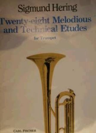 Slika HERING:28 MELODIOUS AND TECHNICAL ETUDES FOR TRUMPET