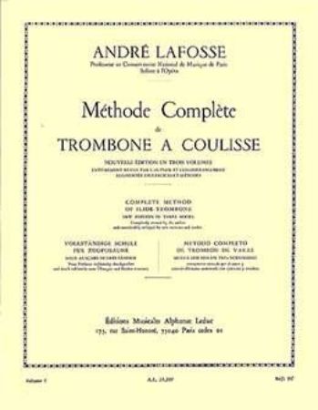 LAFOSSE:METHODE COMPLETE TROMBONE A COULISSE 1