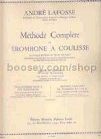 Slika LAFOSSE:METHODE COMPLETE TROMBONE A COULISSE 2