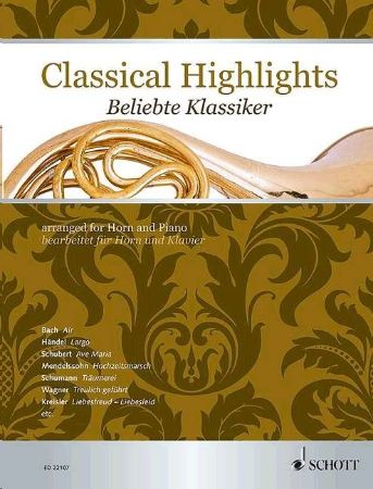 Slika CLASSICAL HIGHLIGHTS FOR HORN AND PIANO