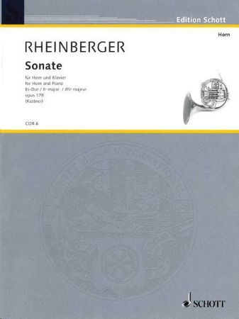 RHEINBERGER:SONATE FOR HORN AND PIANO OP.178