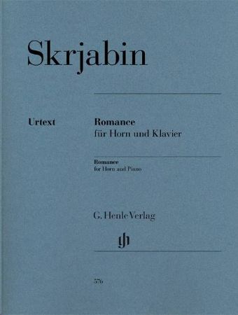 Slika SKRJABIN:ROMANCE FOR HORN AND PIANO