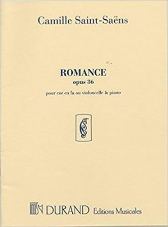 Slika SAINT-SAENS:ROMANCE OP.36 POUR COR