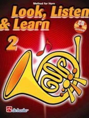 Slika LOOK, LISTEN & LEARN 2 HORN IN F +CD