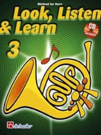 Slika LOOK, LISTEN & LEARN 3 HORN IN F +CD