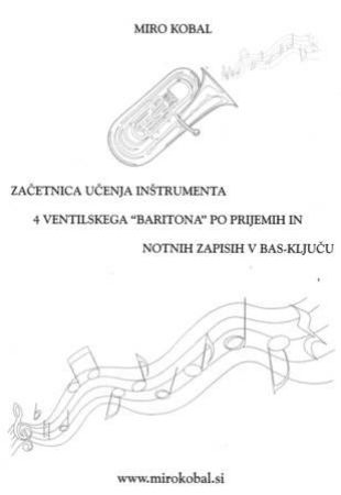 Slika Kobal M.: Začetnica učenja Baritona