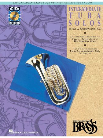 Slika CANADIAN BRASS BOOK OF INTERMEDIATE TUBA SOLOS +CD
