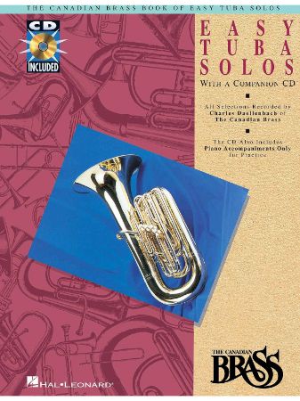 Slika CANADIAN BRASS BOOK OF EASY TUBA SOLOS +CD