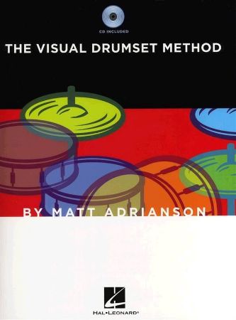Slika ADRIANSON:THE VISUAL DRUMSET METHOD +CD