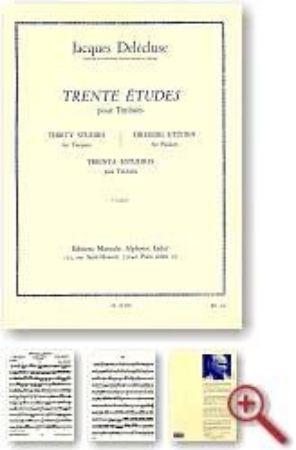 Slika DELECLUSE:TRENTE ETUDES VOL.1.TIMPANI