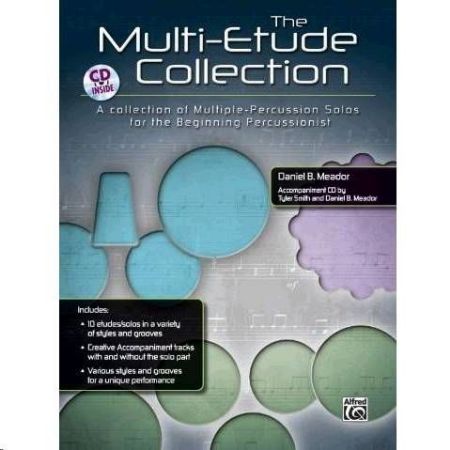 MEADOR:THE MULTI ETUDE XOLLECTION +CD PERCUSSION SOLO