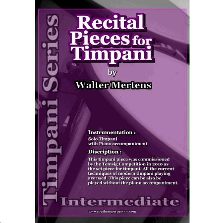 MERTENS:RECITAL PIECES FOR TIMPANI III