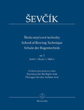 Slika ŠEVČIK:SCHOOL OF BOWING TECHNIQUE OP.2/1