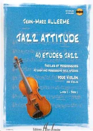 ALLERME:JAZZ ATTITUDE 40 ETUDES VOL.1 +CD