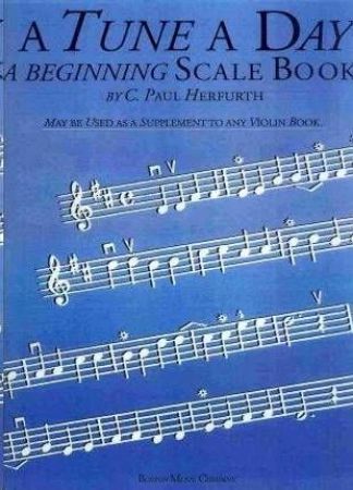 Slika HERFURTH:A TUNE A DAY BEGINNING SCALE BOOK VIOLIN