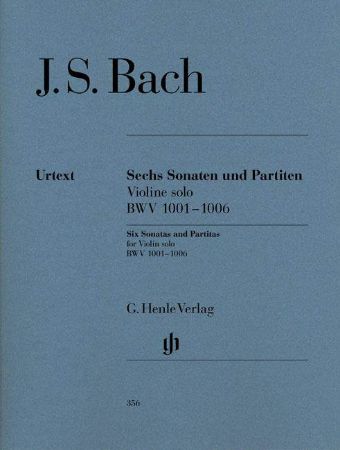 Slika BACH J.S:SECHS SONATEN UND PARTITEN BWV1001-1006
