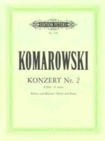 Slika KOMAROWSKI:KONZERT NR.2 A-DUR VIOLIN AND