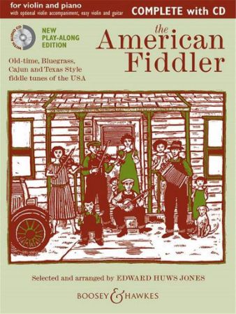 Slika THE AMERICAN FIDDLER NEW PLAY ALONG EDITION FOR VIOLIN AND PIANO+CD