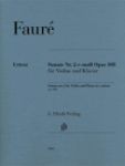 FAURE:VIOLIN SONATA NO.2 OP.108