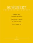 SCHUBERT:FANTASIA IN C D934-OP.POST.159 VIOLIN AND PIANO