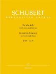 SCHUBERT:RONDO IN h D895-OP.70 VIOLIN AND PIANO