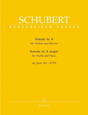 Slika SCHUBERT:SONATE IN A D574 FOR VIOLIN