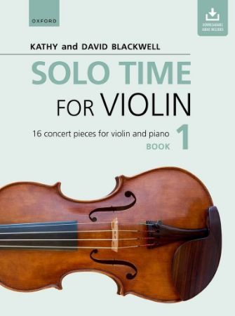 Slika SOLO TIME FOR VIOLIN BOOK 1+ AUDIO ACCESS