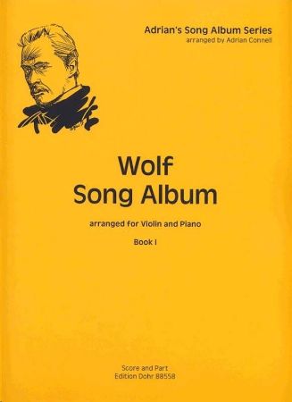 Slika WOLF:SONG BOOK VOL.1 ARR.FOR VIOLIN AND PIANO