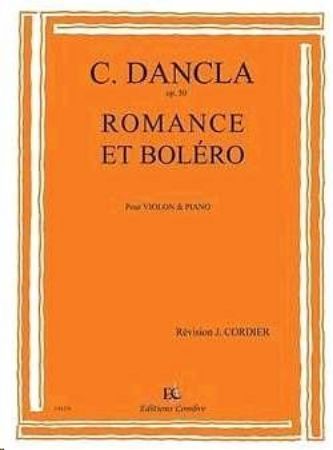 Slika DANCLA:ROMANCE ET BOLERO OP.50 VIOLON & PIANO