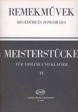 Slika MASTERPIECES FOR VIOLIN AND PIANO 4