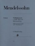 MENDELSSOHN:VIOLIN CONCERTO E-MINOR OP.64 VIOLIN AND PIANO