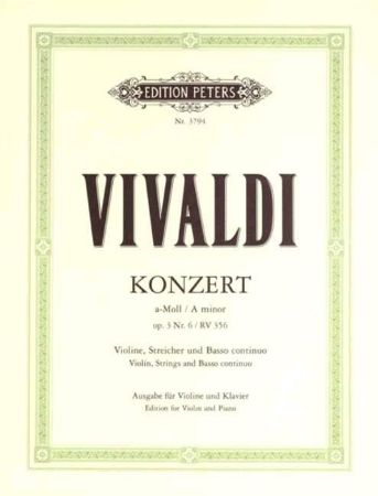 VIVALDI;CONCERTO OP.3,NR.6,VIOL