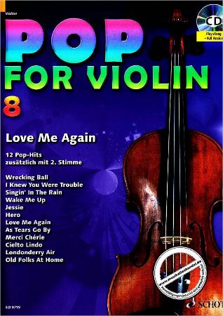 POP FOR VIOLIN VOL.8+CD