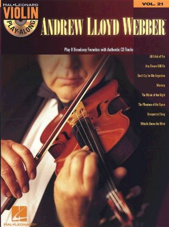 Slika PLAY ALONG ANDREW LLOYD WEBBER VIOLIN+CD