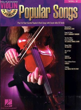 Slika POPULAR SONGS PLAY ALONG VIOLIN +CD