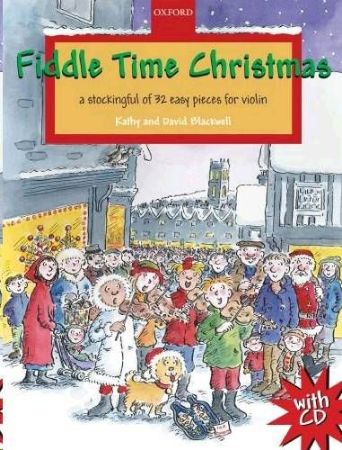 Slika FIDDLE TIME CHRISTMAS 32 EASY PIECES FOR VIOLIN +CD