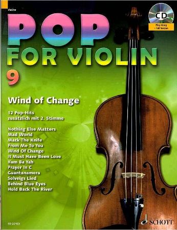 POP FOR VIOLIN +CD 9