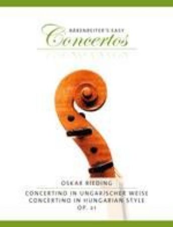 RIEDING:CONCERTINO IN HUNGARIAN STYLE OP.21