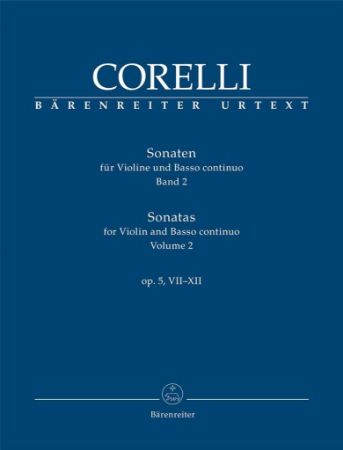 CORELLI:SONATAS FOR VIOLIN VOL.2 OP.5/7-12