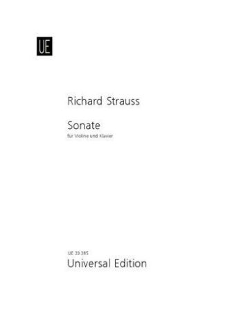 STRAUSS R.:SONATE OP.18 VIOLIN AND PIANO