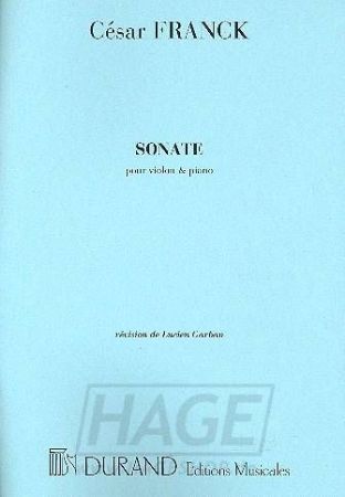 FRANCK:SONATE POUR VIOLON & PIANO